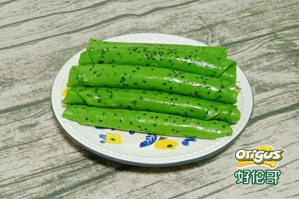 芹菜芝麻鸡蛋饼