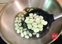 折耳根拌胡豆的做法图解3