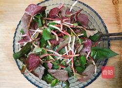 折耳根拌胡豆的做法图解5