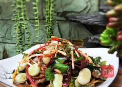 折耳根拌胡豆的做法图解10