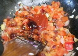 不用模具就能做的海陆至尊披萨的做法图解6