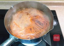 芦笋胡萝卜炒肉丝的做法图解6