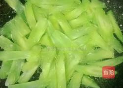 莴笋炒猪舌的做法图解7