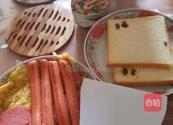 鸡蛋火腿三文治的做法图解4