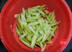 辣炒芥兰的做法图解5