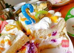 芒果猕猴桃生日蛋糕的做法图解35