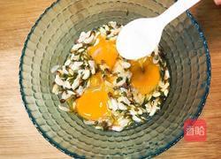 飘香槐花鸡蛋的做法图解4