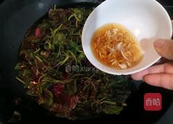 蒜香虾皮红苋的做法图解11