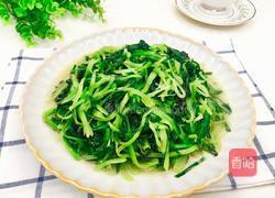 莴苣炒韭菜的做法图解7