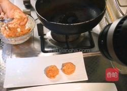 菜心莲藕饼的做法图解6