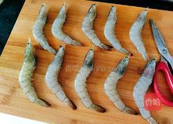 西兰花炒虾的做法图解5