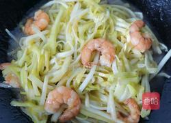 韭黄炒虾仁的做法图解11