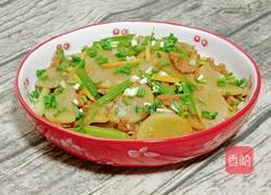 芹菜萝卜炒牛肉的做法图解14