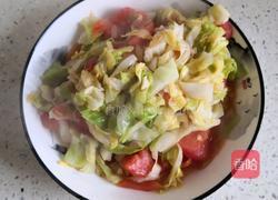 包头菜西红柿的偶遇的做法图解6