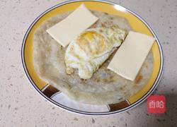 芝士煎蛋手抓饼的做法图解5