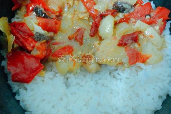 辣土豆盖饭