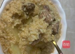 土豆牛肉闷饭的做法图解4