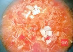 茄汁豆腐汤的做法图解9
