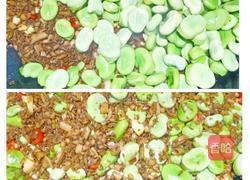 萍乡檫菜炒蚕豆的做法图解7
