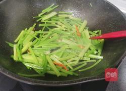 小麦芹炒牛肉的做法图解9