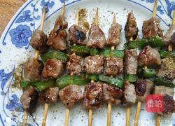 烧烤牛肉串的做法图解6