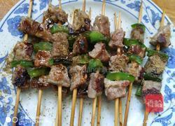 烧烤牛肉串的做法图解4