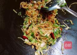 素炒饵丝的做法图解5