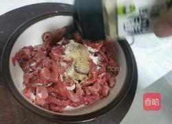 蒜苔炒牛肉的做法图解4