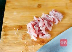 猪肉炒长豆角的做法图解3