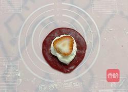 ㊙️软糯拉丝|第二天不发硬的草莓雪媚娘的做法图解14