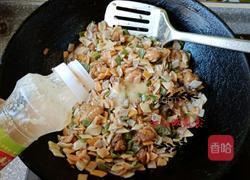 五彩鸡块炒面片的做法图解25