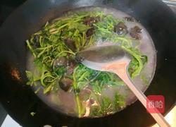 上汤苋菜皮蛋的做法图解12