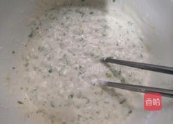 西芹鸡蛋小饼的做法图解8