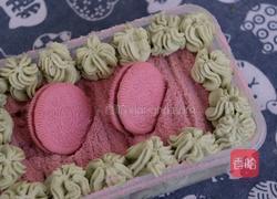 樱花抹茶蛋糕盒子的做法图解15