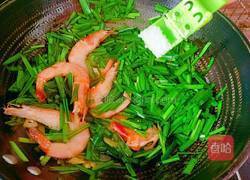 春韭炒虾的做法图解13