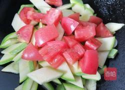 番茄炒西葫芦的做法图解8