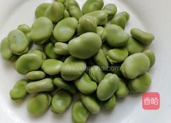 葱油蚕豆的做法图解2
