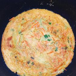 电饭锅黄瓜胡萝卜丝鸡蛋烙的做法[图]