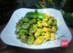 葱油蚕豆的做法图解11