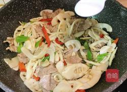 苦笋肉片的做法图解12