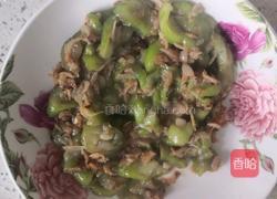 丝瓜虾皮的做法图解5