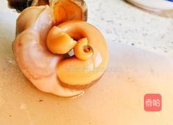 青椒爆炒香螺的做法图解2