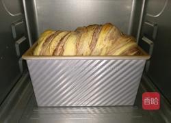 大理石纹红豆沙吐司的做法图解10