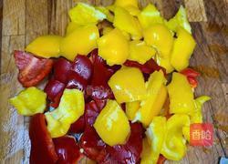 彩椒炒羊肉的做法图解3