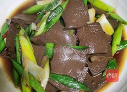 家常炒鸭血的做法图解5