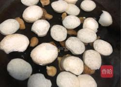 青菜炒元蘑的做法图解8