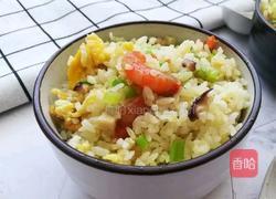 西芹虾仁蛋炒饭的做法图解9