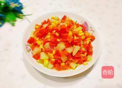 胡萝卜土豆炒玉米的做法图解14