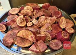 紫薯松糕的做法图解1