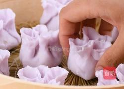 晶莹剔透的水晶樱花饺Q弹爽滑一口爱上的做法图解7